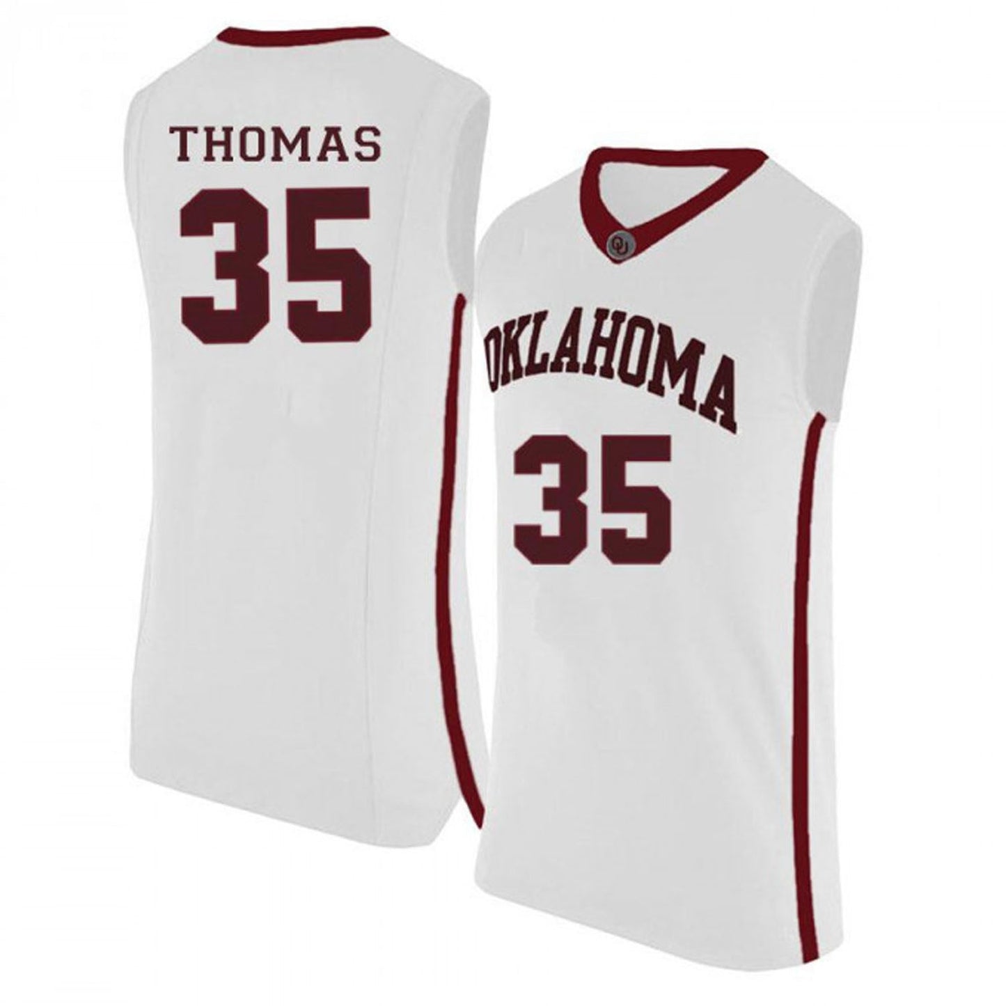 NCAAB TaShawn Thomas Oklahoma Sooners 35 Jersey
