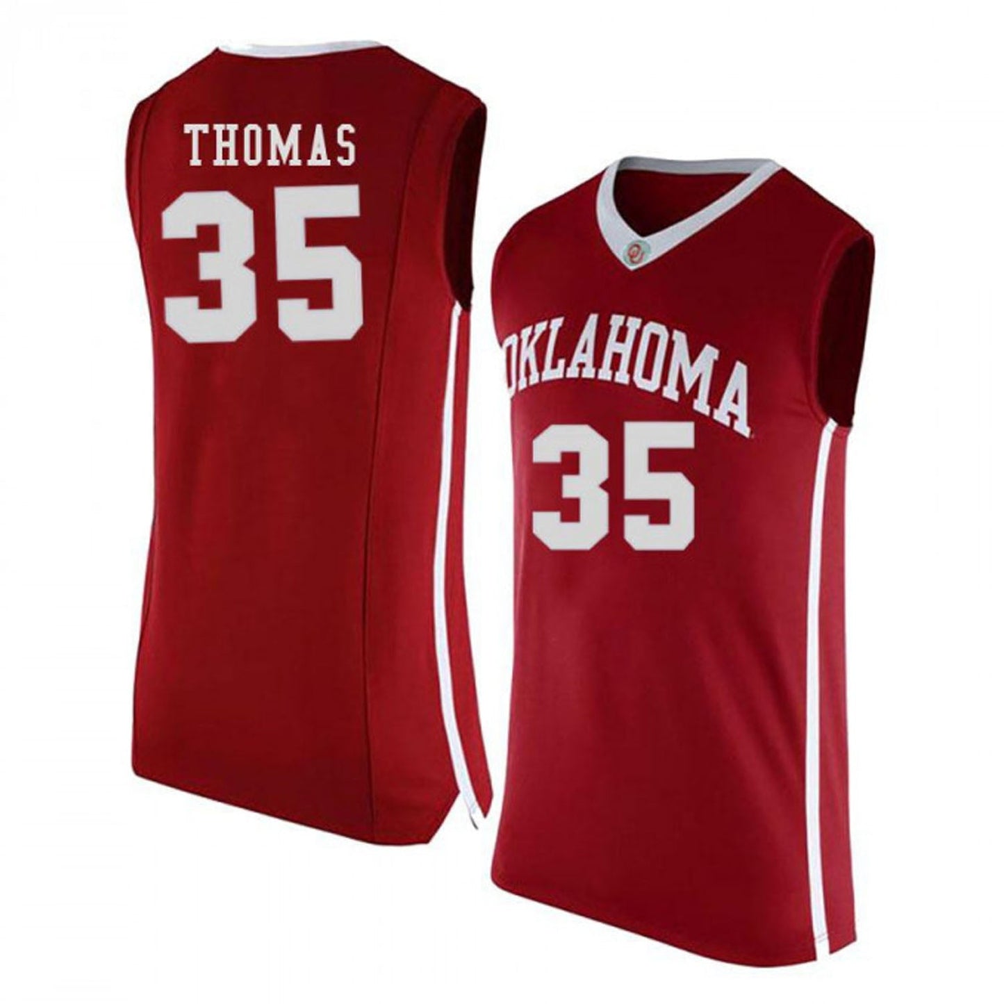 NCAAB TaShawn Thomas Oklahoma Sooners 35 Jersey