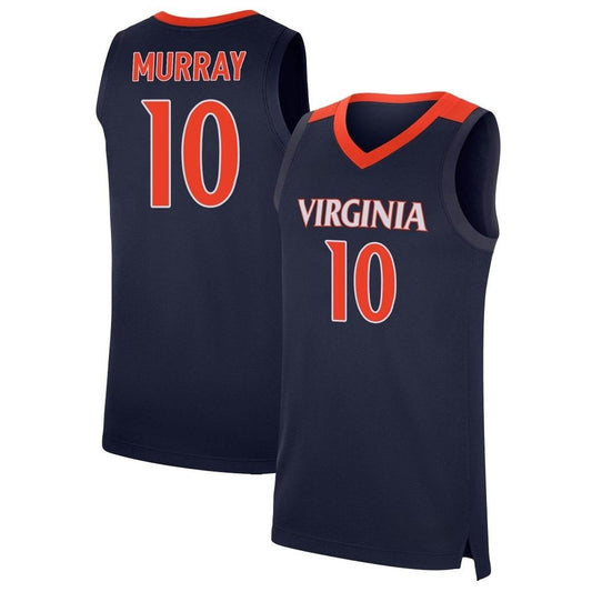 NCAAB Taine Murray Virginia Cavaliers 10 Jersey