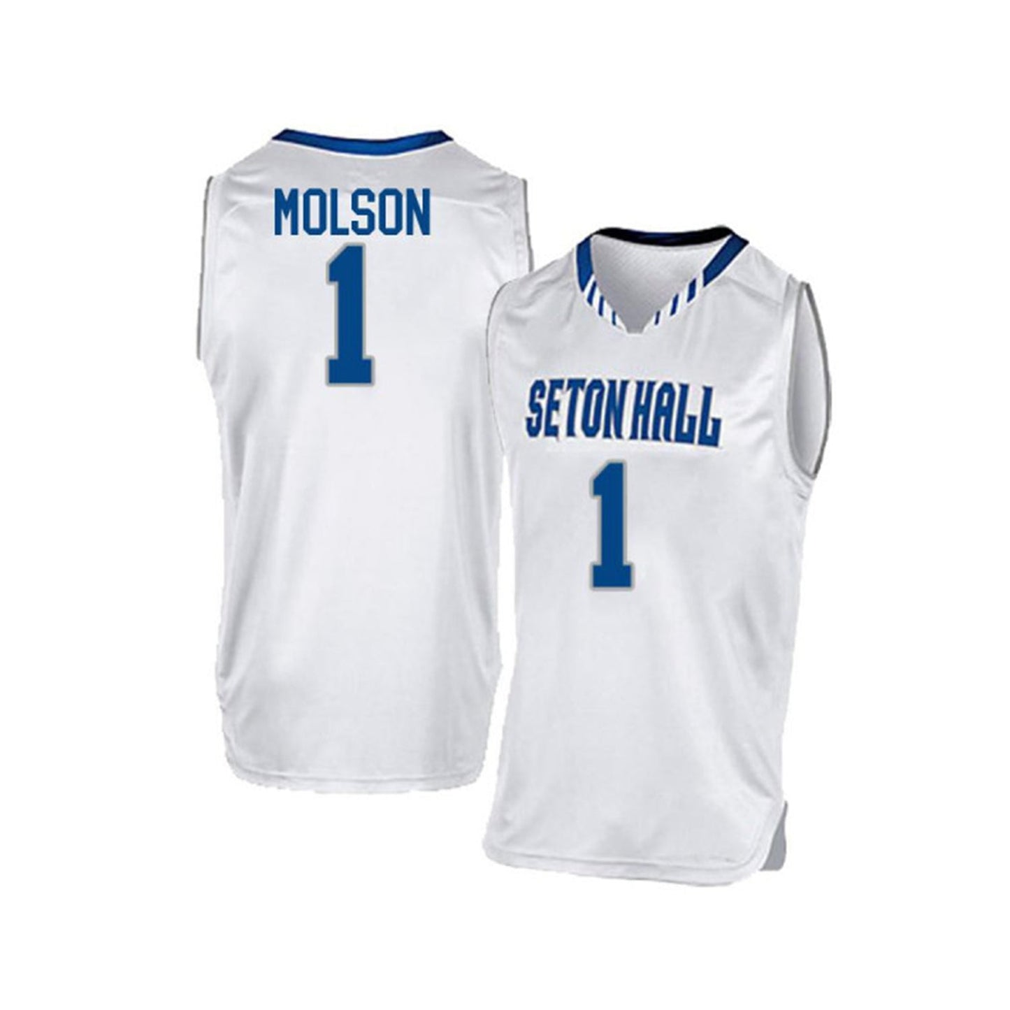 NCAAB Takal Molson Seton Hall Pirates 1 Jersey