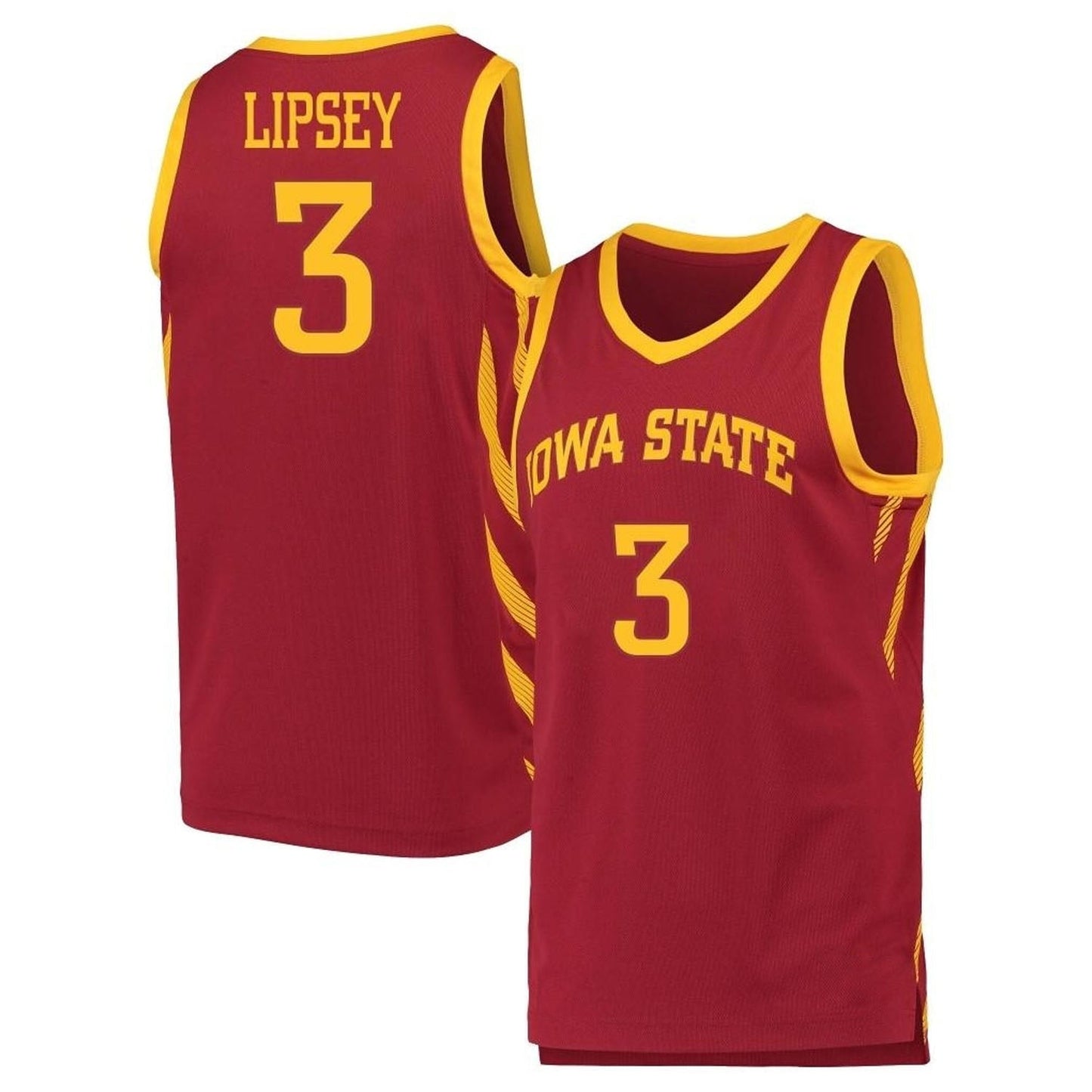 NCAAB Tamin Lipsey Iowa State Cyclones 3 Jersey