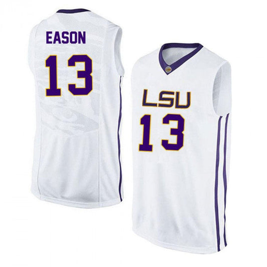 NCAAB Tari Eason LSU Tigers 13 Jersey