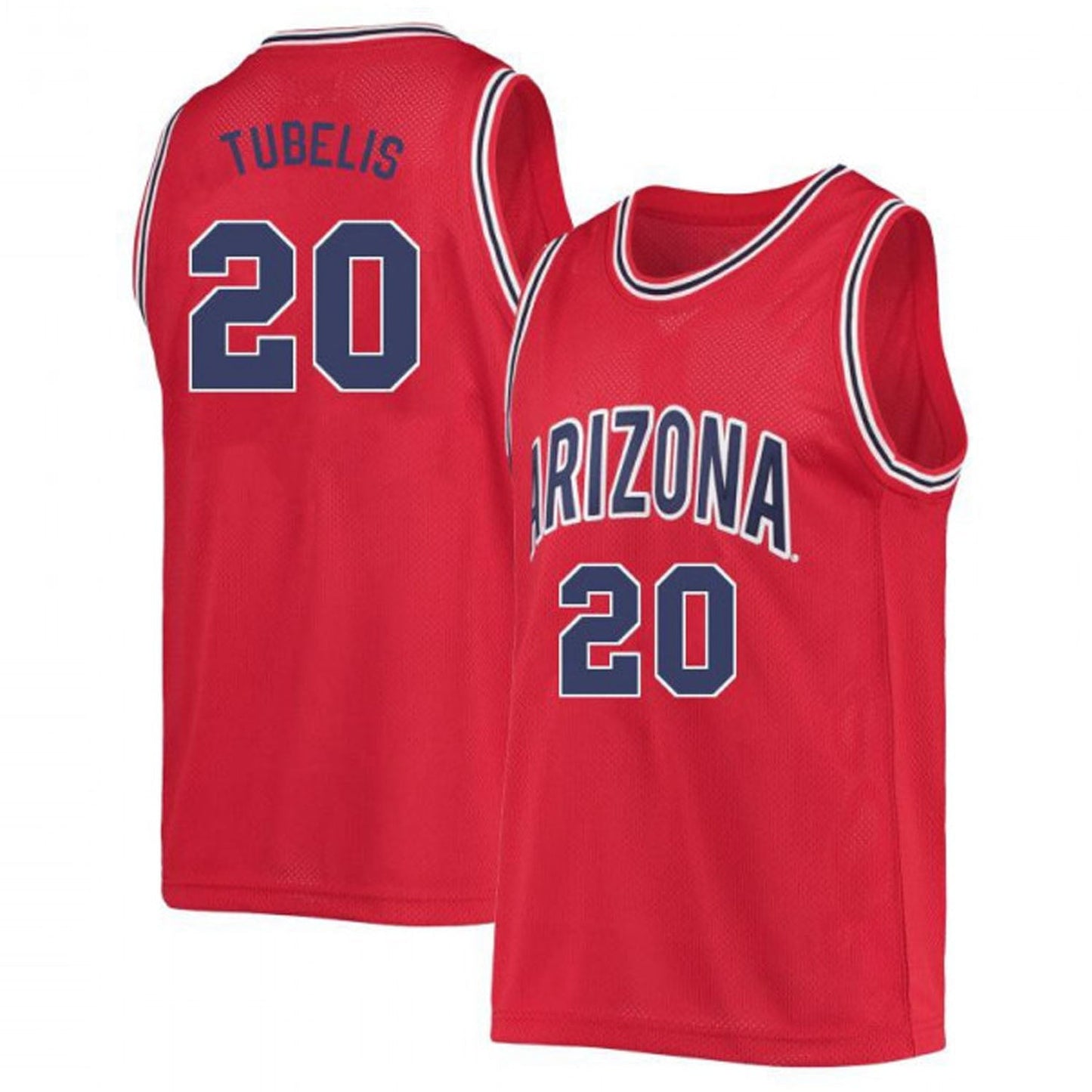 NCAAB Tautvilas Tubelis Arizona Wildcats 20 Jersey