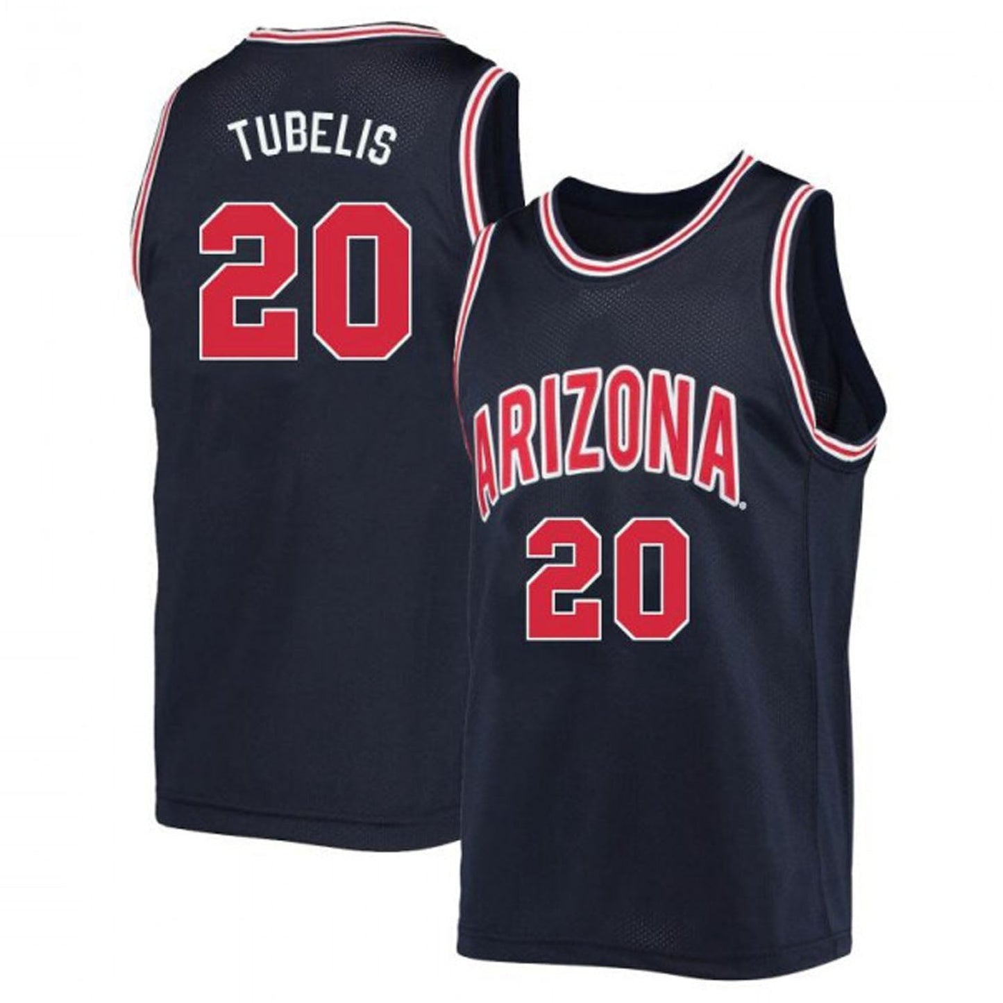 NCAAB Tautvilas Tubelis Arizona Wildcats 20 Jersey
