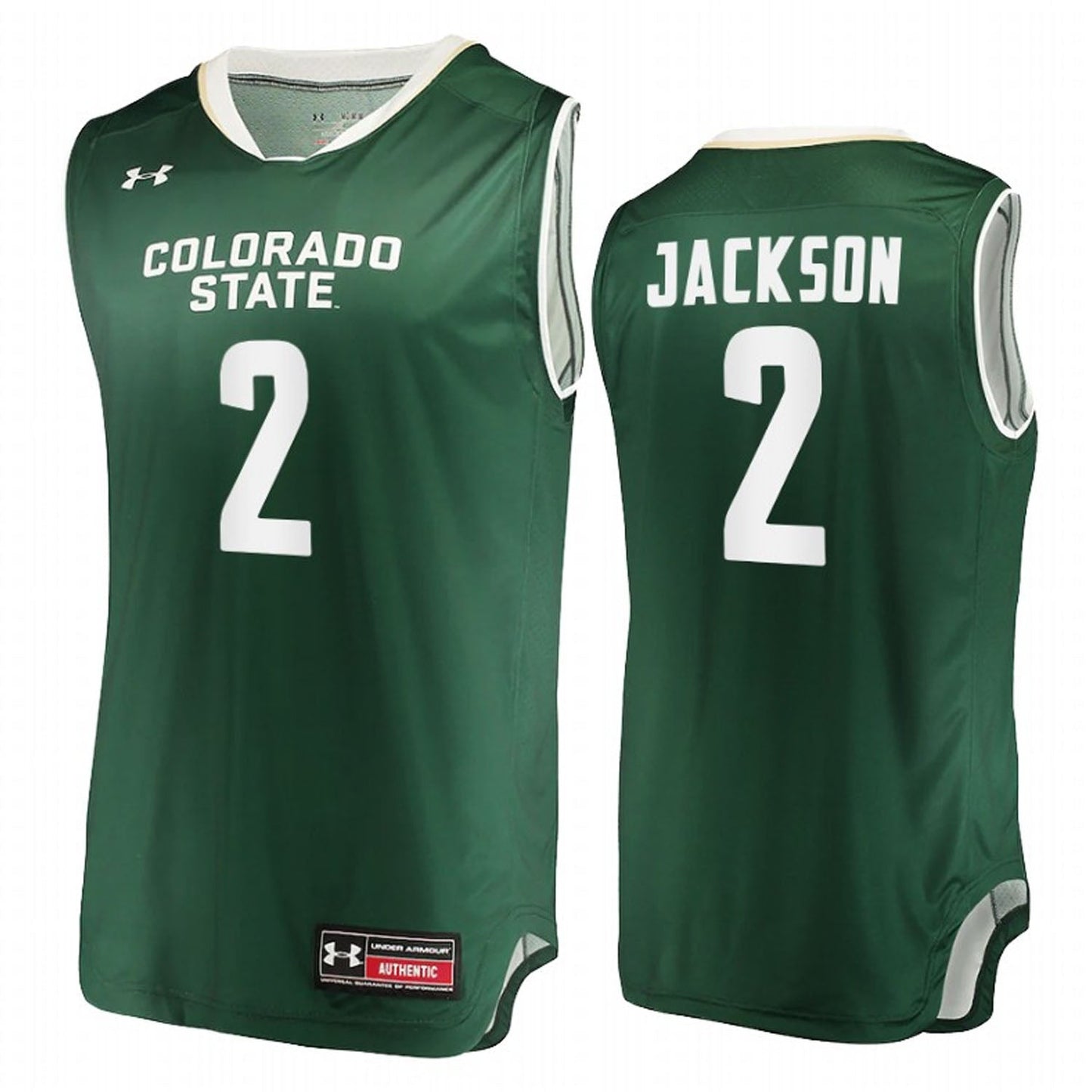NCAAB Tavi Jackson Colorado State Rams 2 Jersey