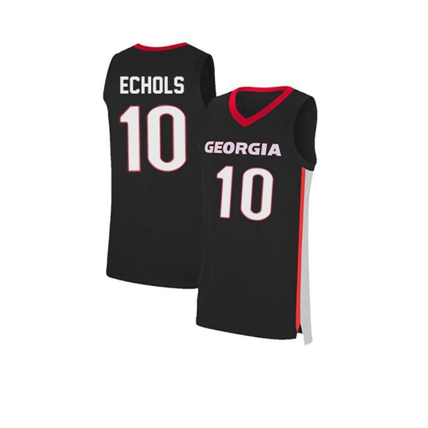 NCAAB Taylor Echols Georgia Bulldogs 10 Jersey
