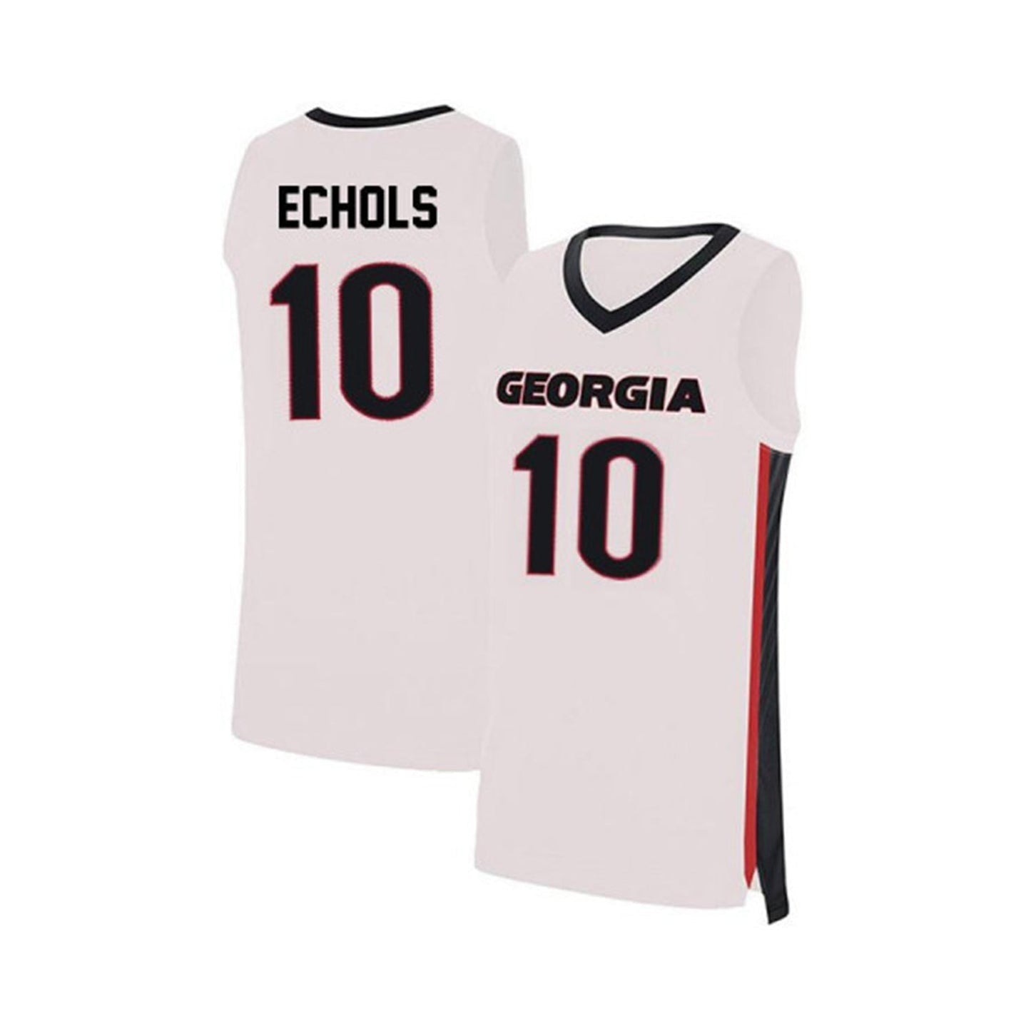 NCAAB Taylor Echols Georgia Bulldogs 10 Jersey