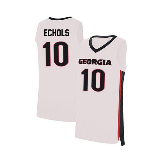 NCAAB Taylor Echols Georgia Bulldogs 10 Jersey