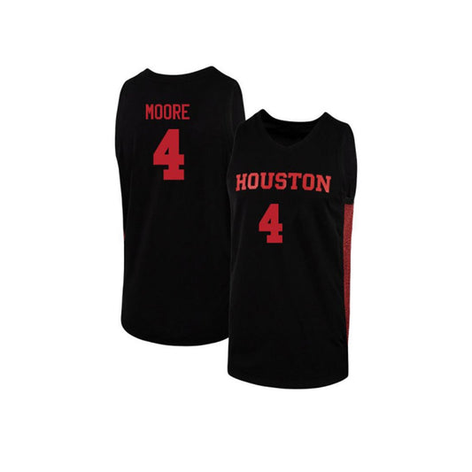 NCAAB Taze Moore Houston Cougars 4 Jersey