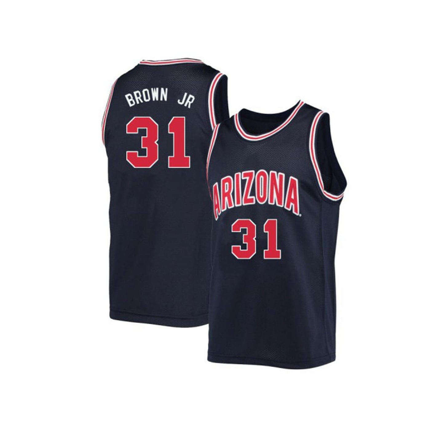 NCAAB Terrell Brown Jr Arizona Wildcats 31 Jersey