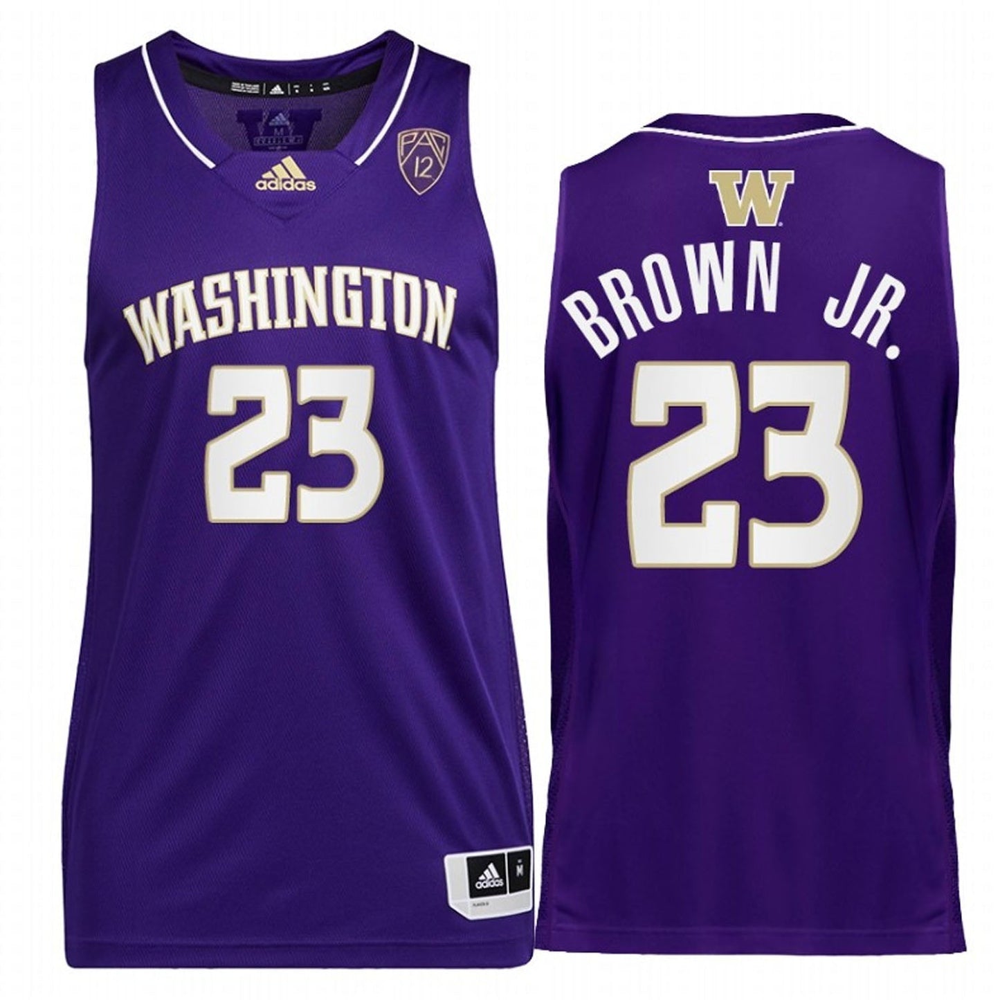 NCAAB Terrell Brown Jr Washington Huskies 23 Jersey