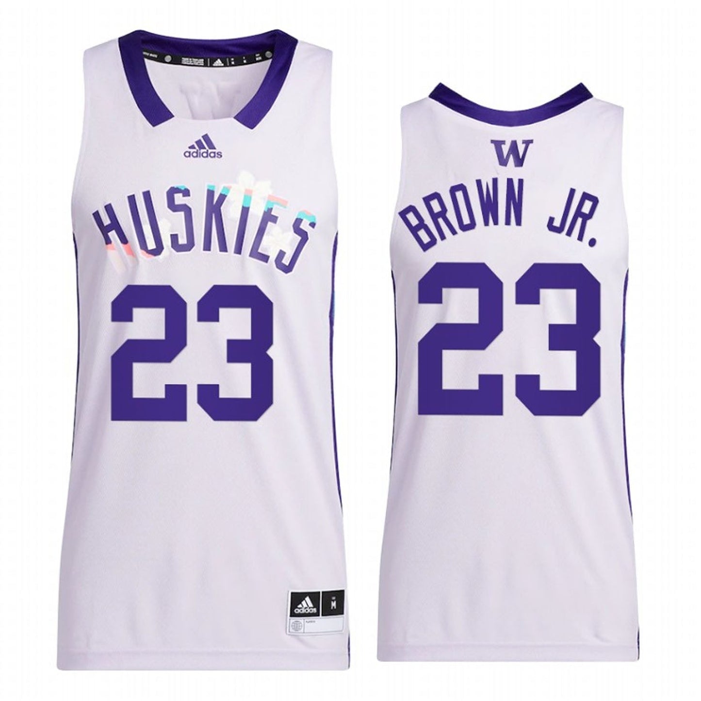 NCAAB Terrell Brown Jr Washington Huskies 23 Jersey