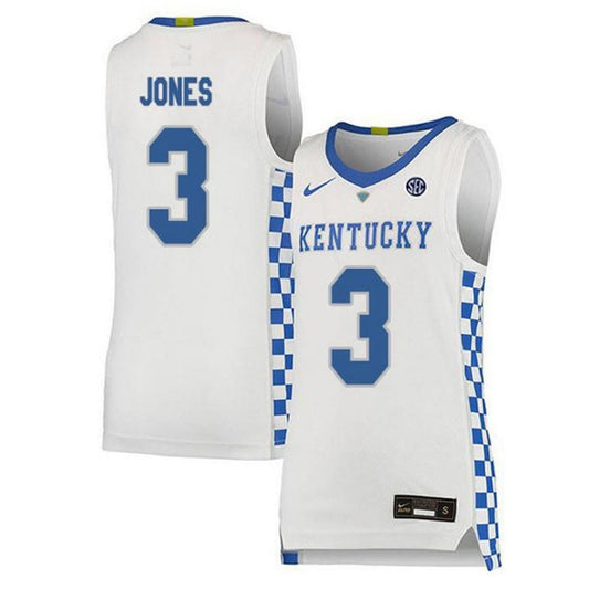 NCAAB Terrence Jones Kentucky Wildcats 3 Jersey
