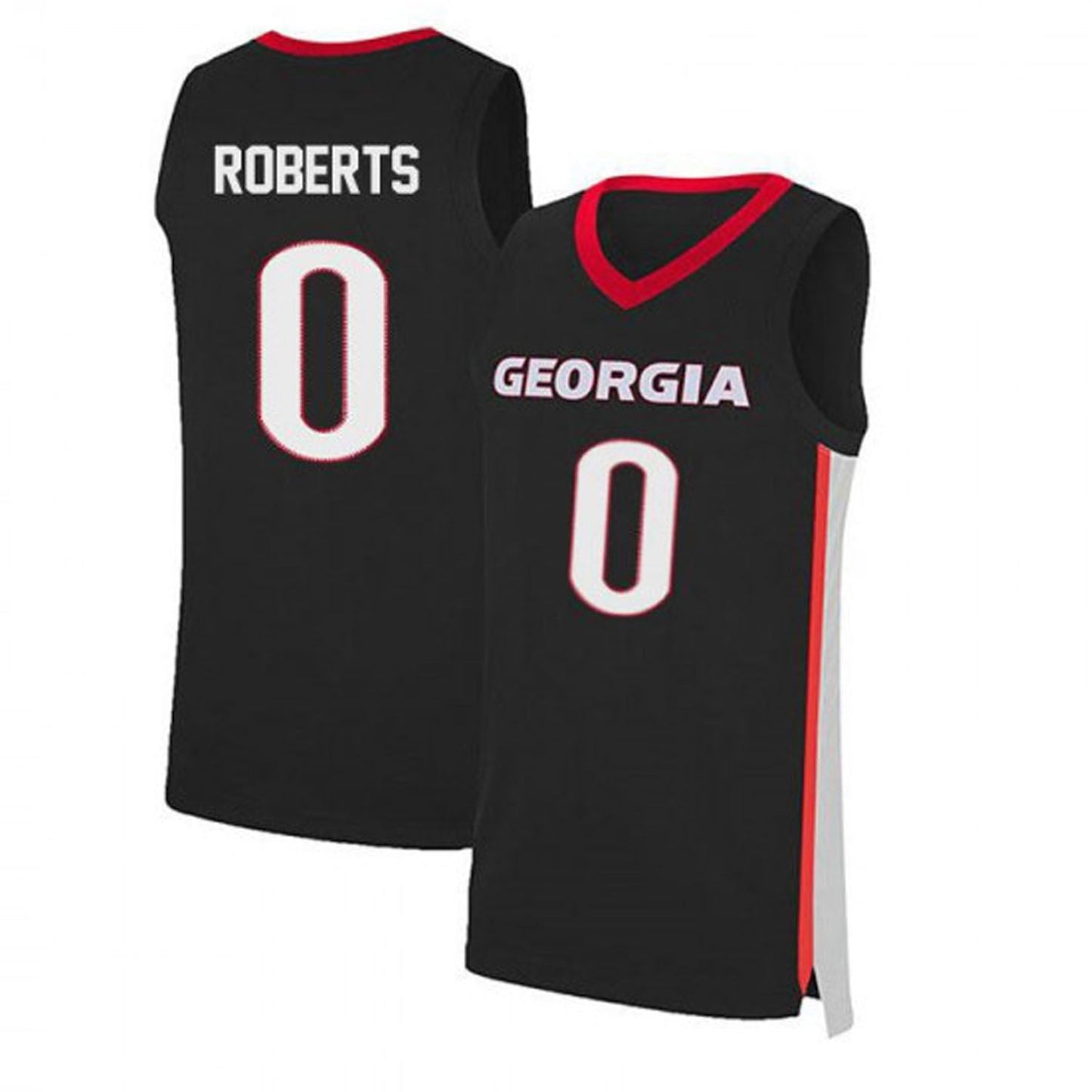 NCAAB Terry Roberts Georgia Bulldogs 0 Jersey