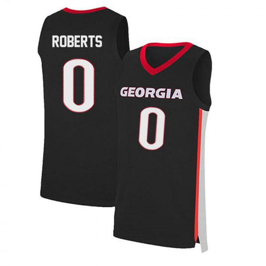NCAAB Terry Roberts Georgia Bulldogs 0 Jersey