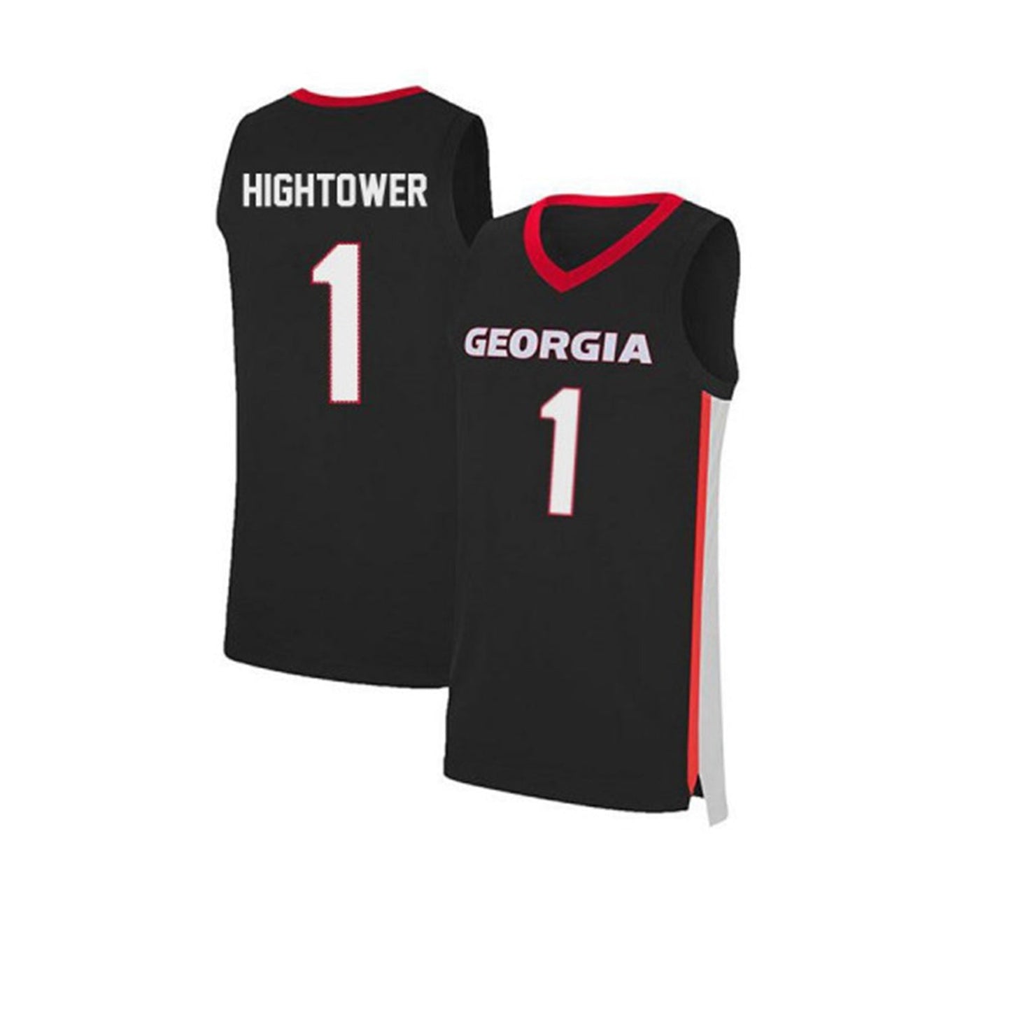NCAAB Teshaun Hightower Georgia Bulldogs 1 Jersey