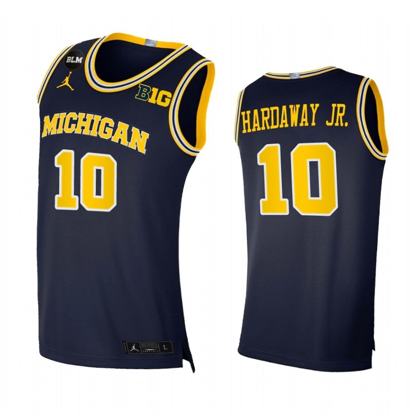 NCAAB Tim Hardaway Jr. Michigan Wolverines 10 Jersey