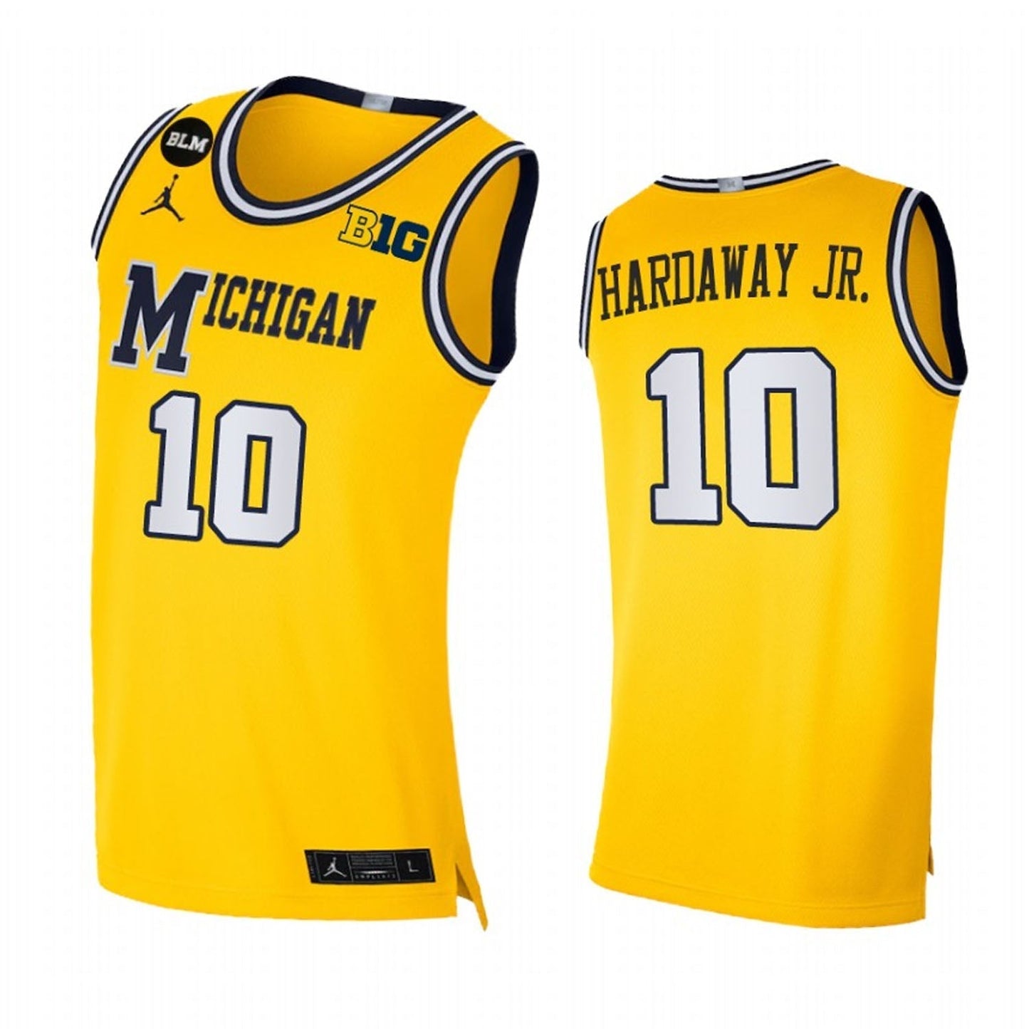NCAAB Tim Hardaway Jr. Michigan Wolverines 10 Jersey