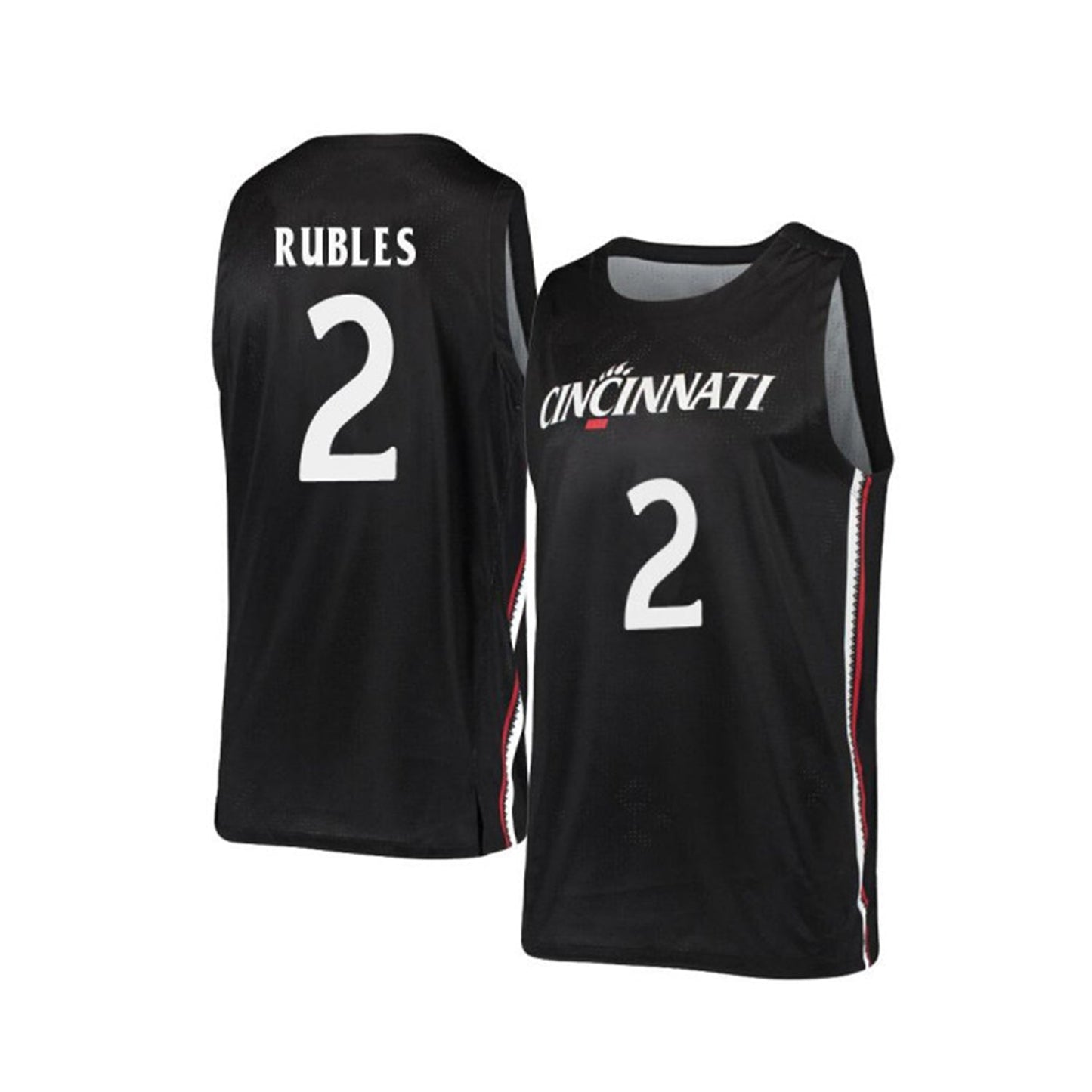 NCAAB Titus Rubles Cincinnati Bearcats 2 Jersey