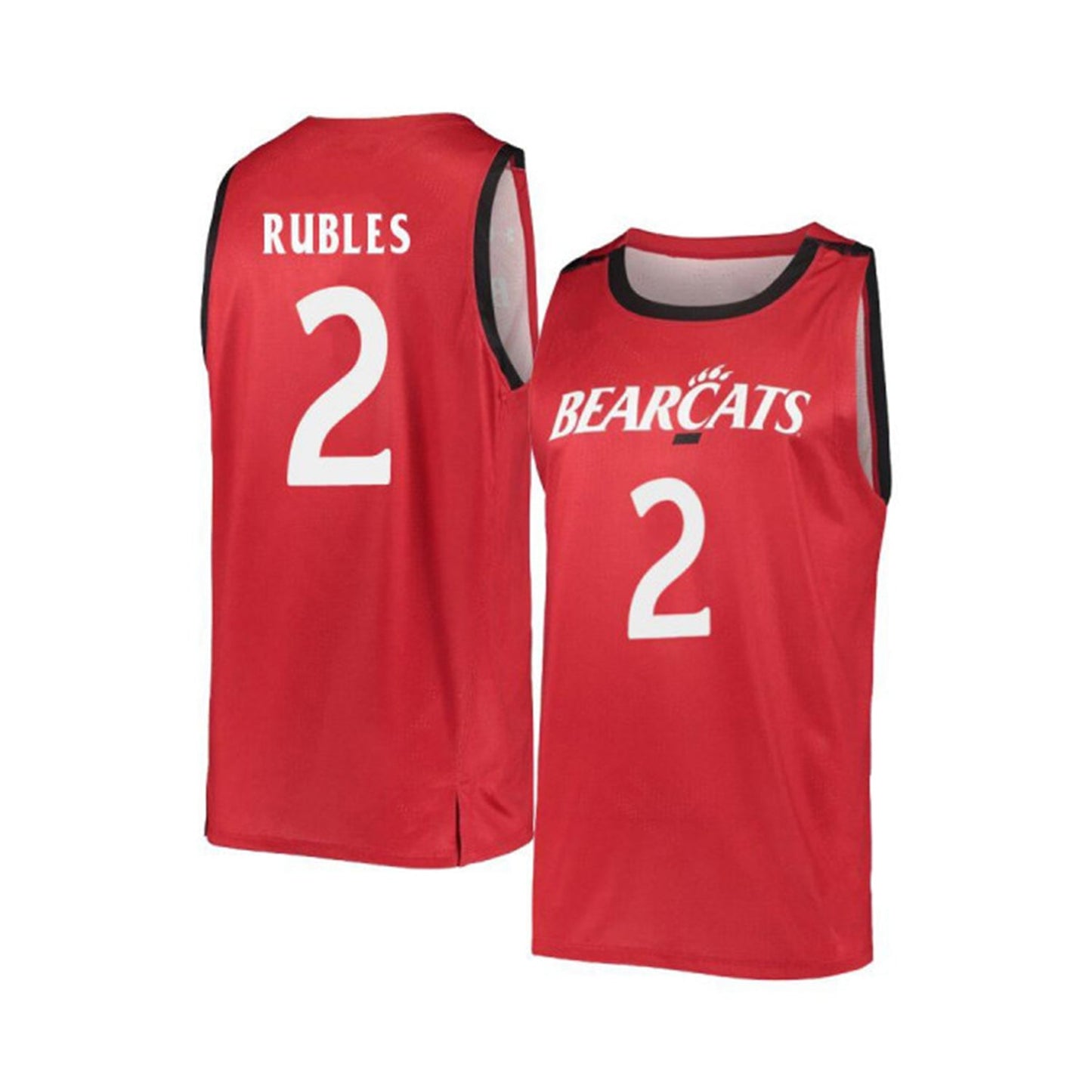 NCAAB Titus Rubles Cincinnati Bearcats 2 Jersey