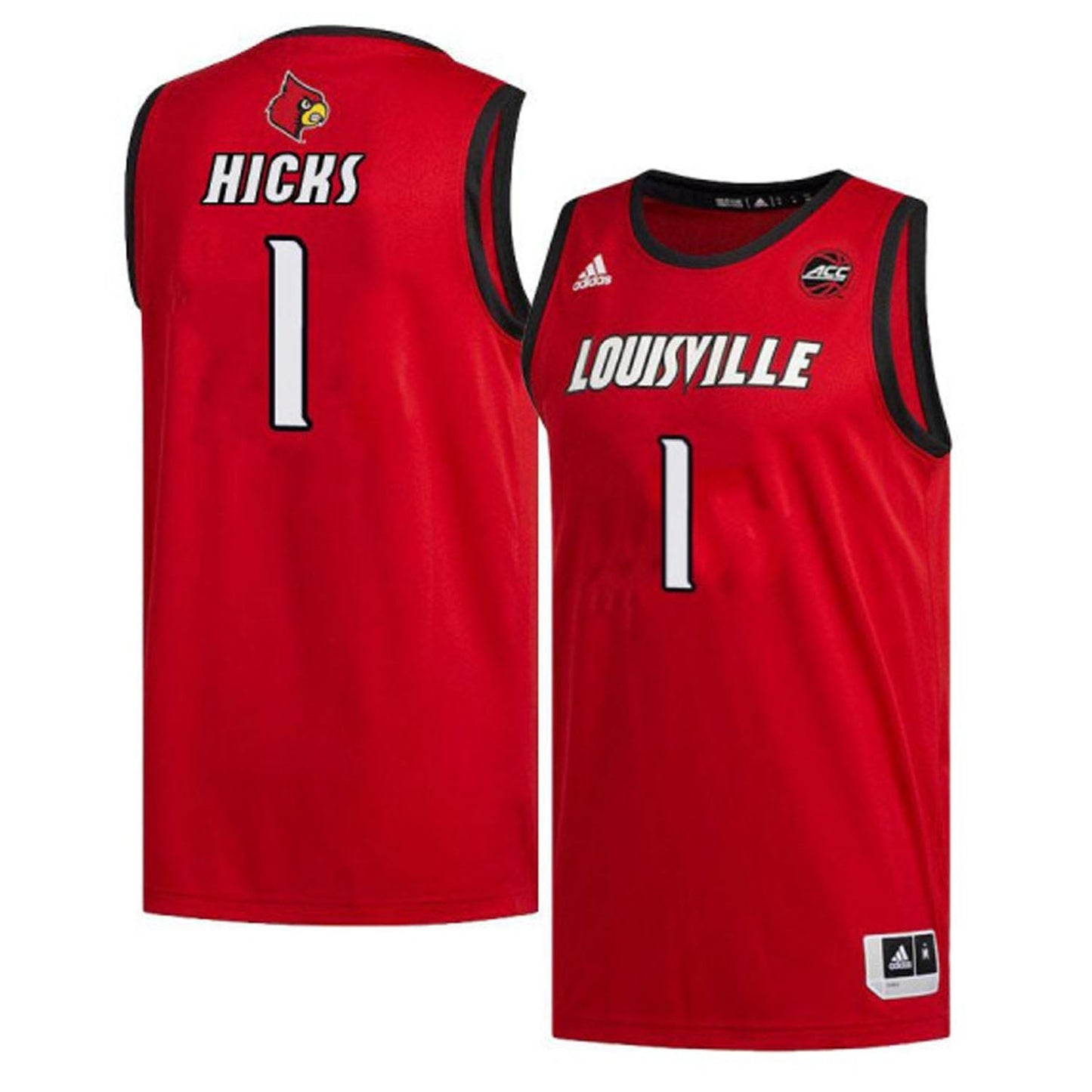 NCAAB Tony Hicks Louisville Cardinals 1 Jersey