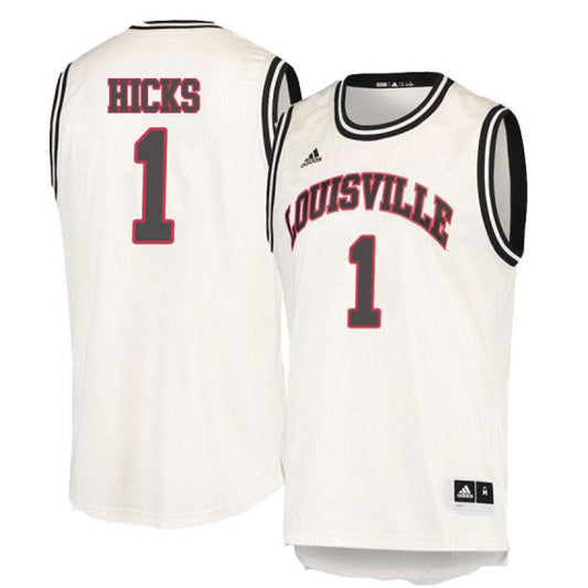 NCAAB Tony Hicks Louisville Cardinals 1 Jersey