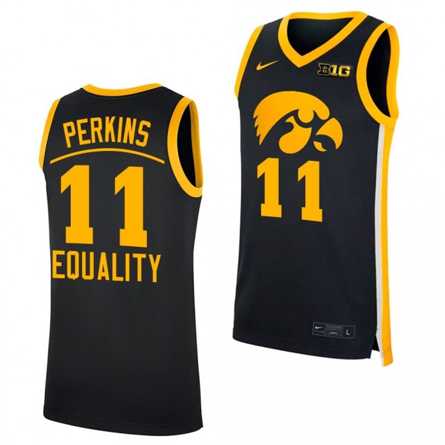 NCAAB Tony Perkins Iowa Hawkeyes 11 Jersey