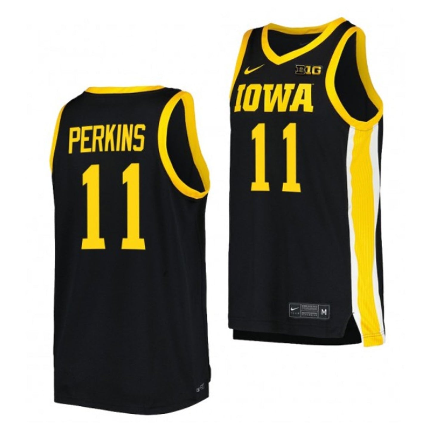 NCAAB Tony Perkins Iowa Hawkeyes 11 Jersey