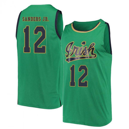 NCAAB Tony Sanders Jr. Notre Dame Fighting Irish 12 Jersey