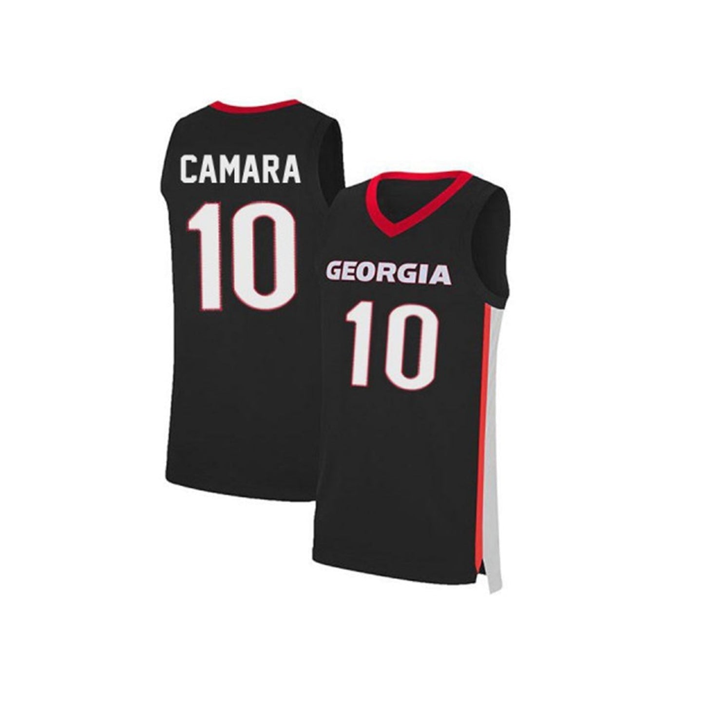NCAAB Toumani Camara Georgia Bulldogs 10 Jersey