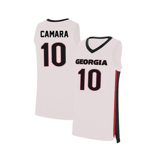 NCAAB Toumani Camara Georgia Bulldogs 10 Jersey