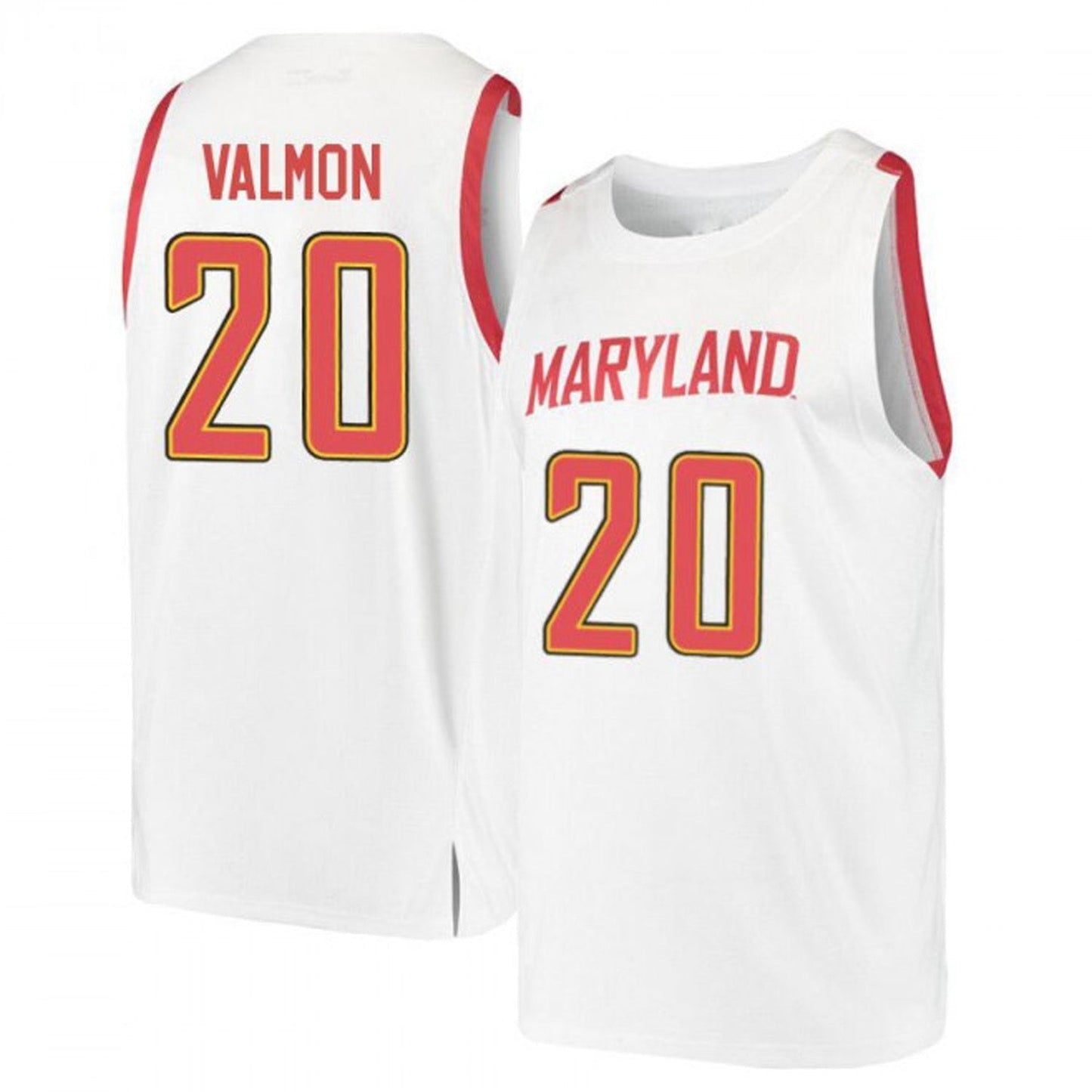 NCAAB Travis Valmon Maryland Terrapins 20 Jersey