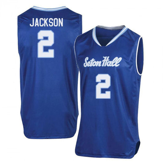 NCAAB Tray Jackson Seton Hall Pirates 2 Jersey