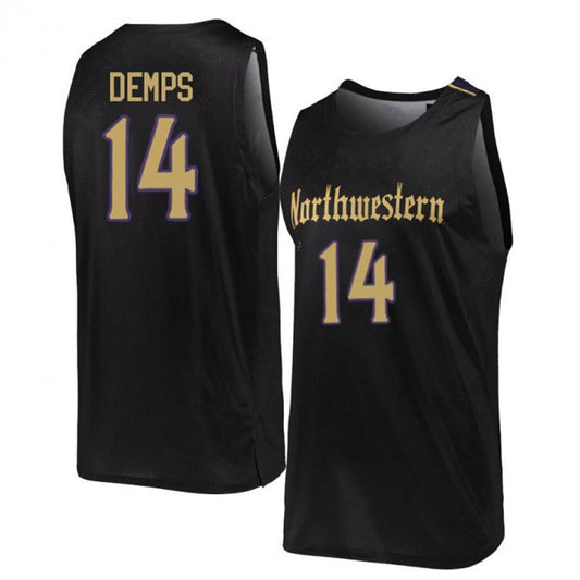 NCAAB Tre Demps Northwestern Wildcats 14 Jersey