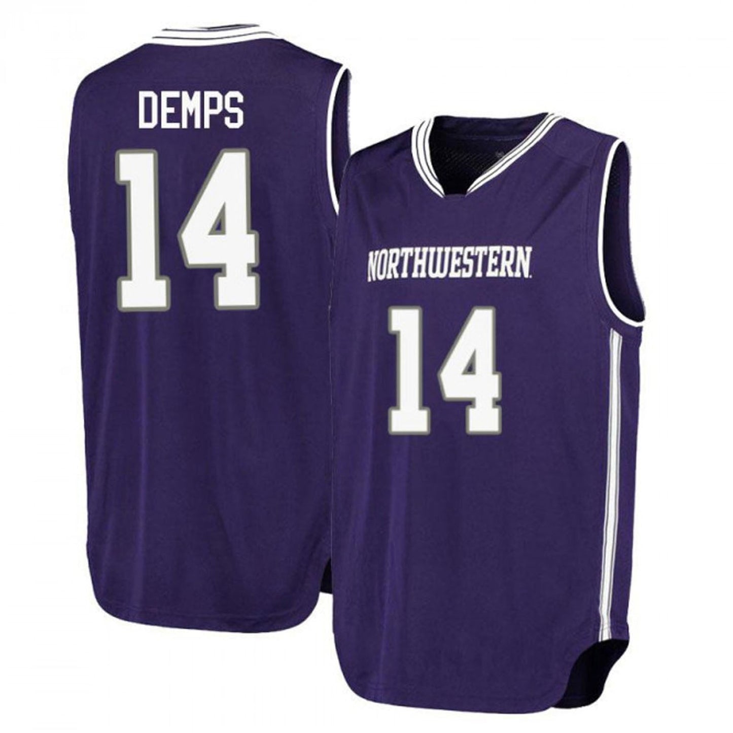NCAAB Tre Demps Northwestern Wildcats 14 Jersey