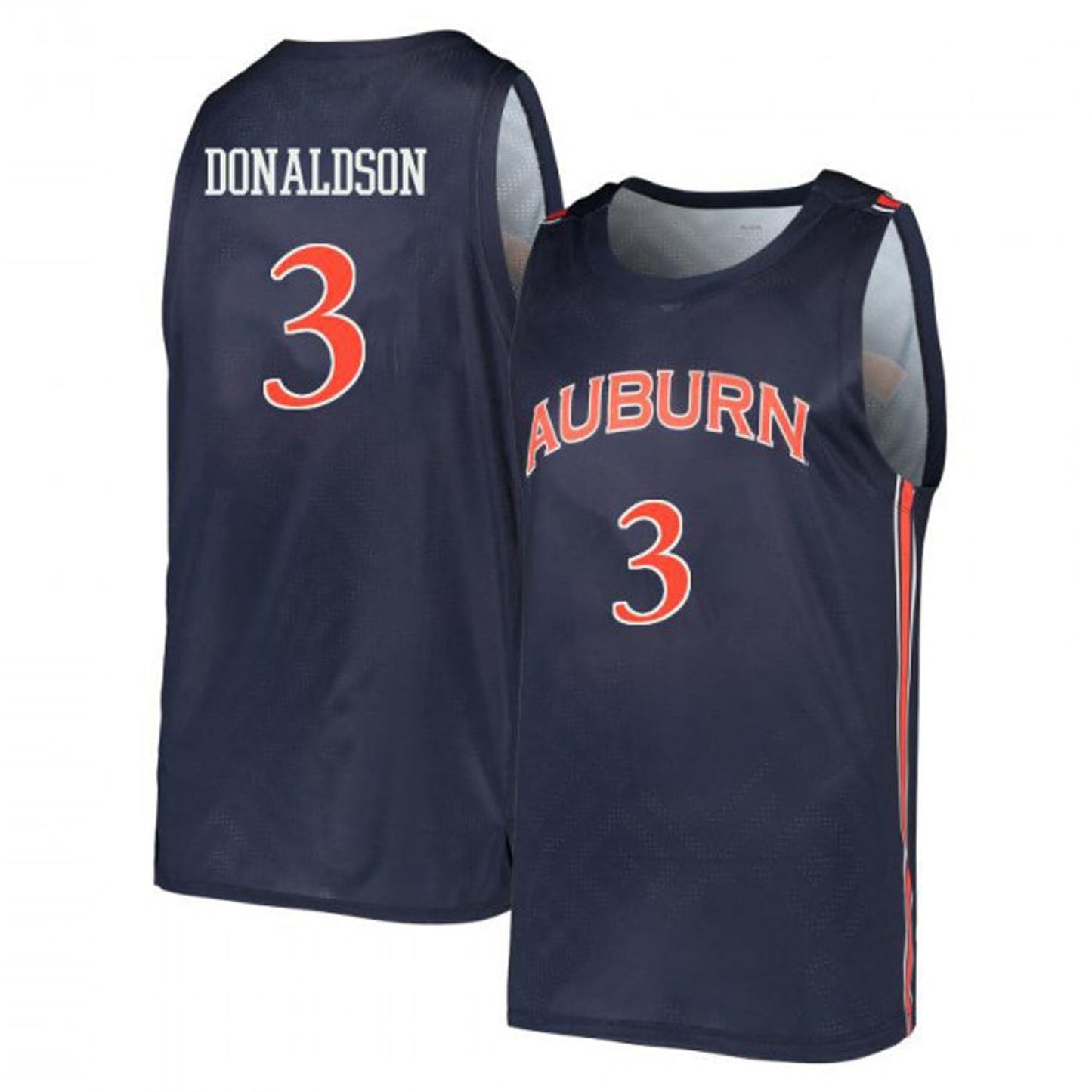 NCAAB Tre Donaldson Auburn Tigers 3 Jersey