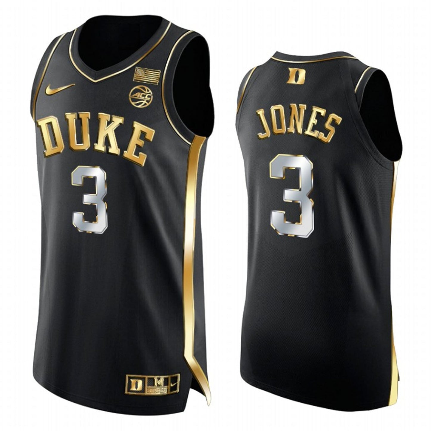 NCAAB Tre Jones Duke Blue Devils 3 Jersey