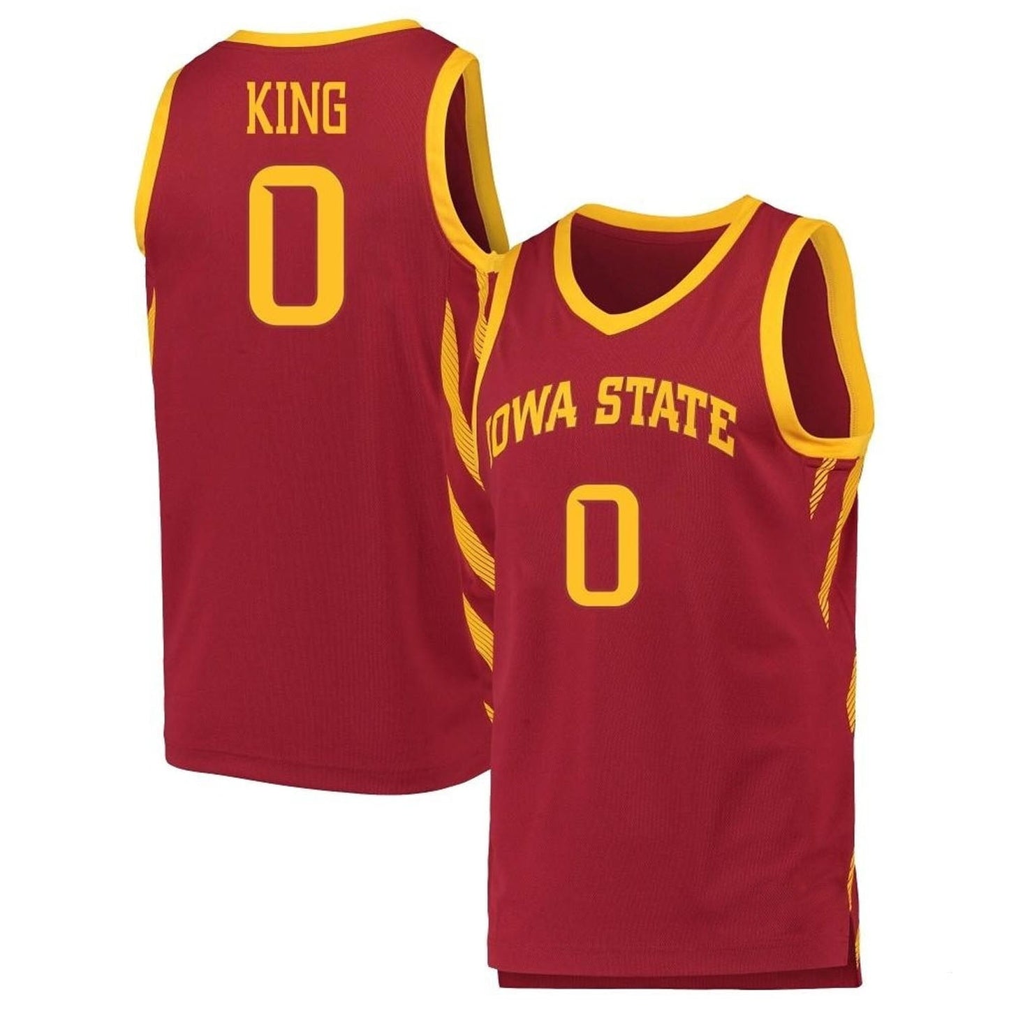NCAAB Tre King  Iowa State Cyclones 0 Jersey