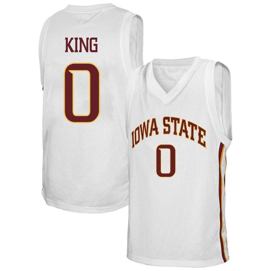 NCAAB Tre King  Iowa State Cyclones 0 Jersey