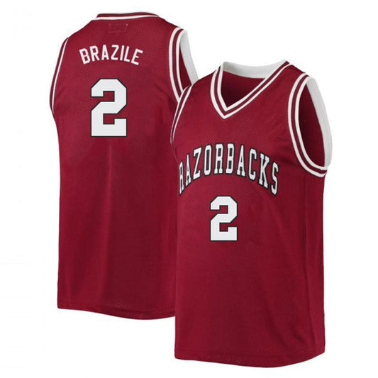 NCAAB Trevon Brazile Arkansas Razorbacks 2 Jersey