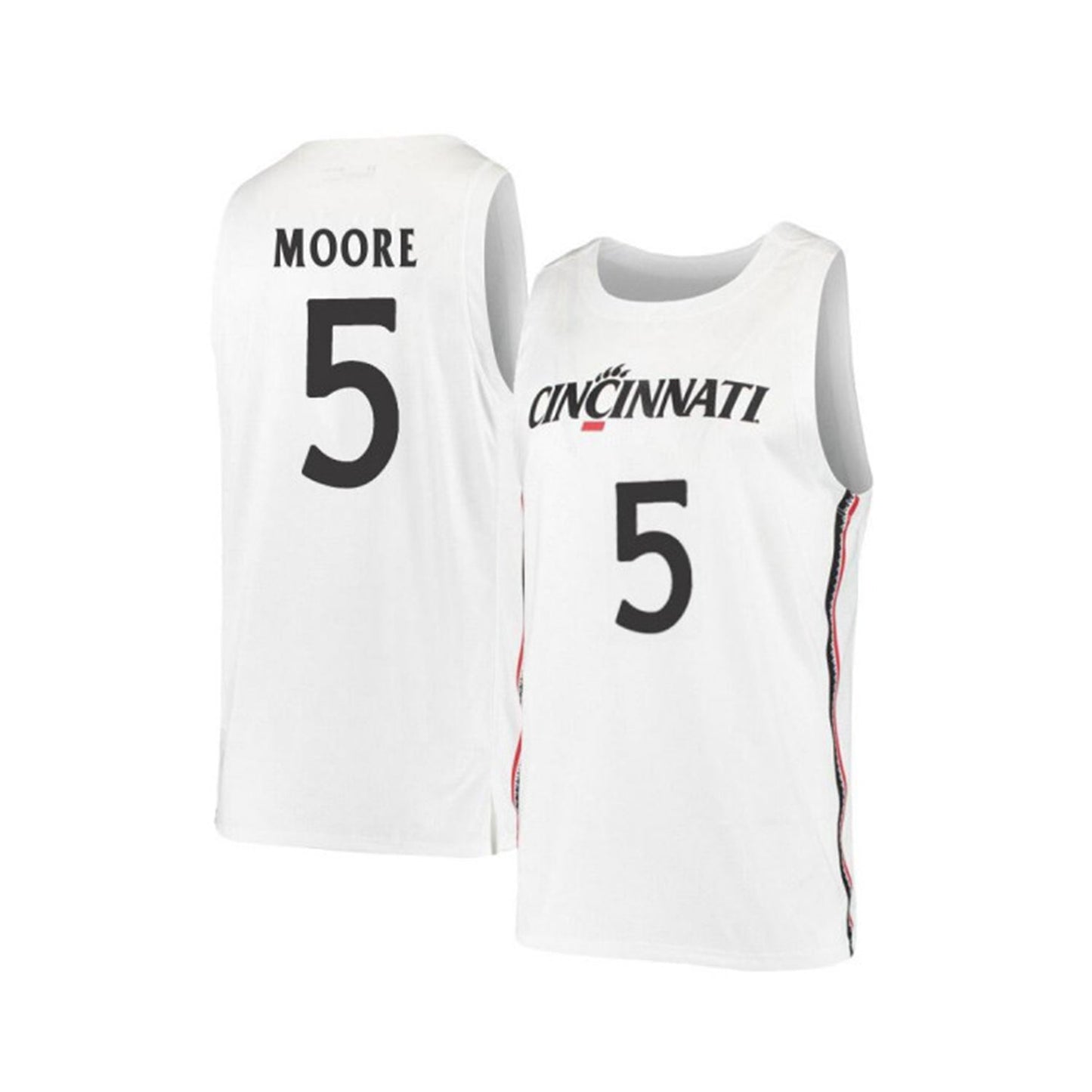 NCAAB Trevor Moore Cincinnati Bearcats 5 Jersey