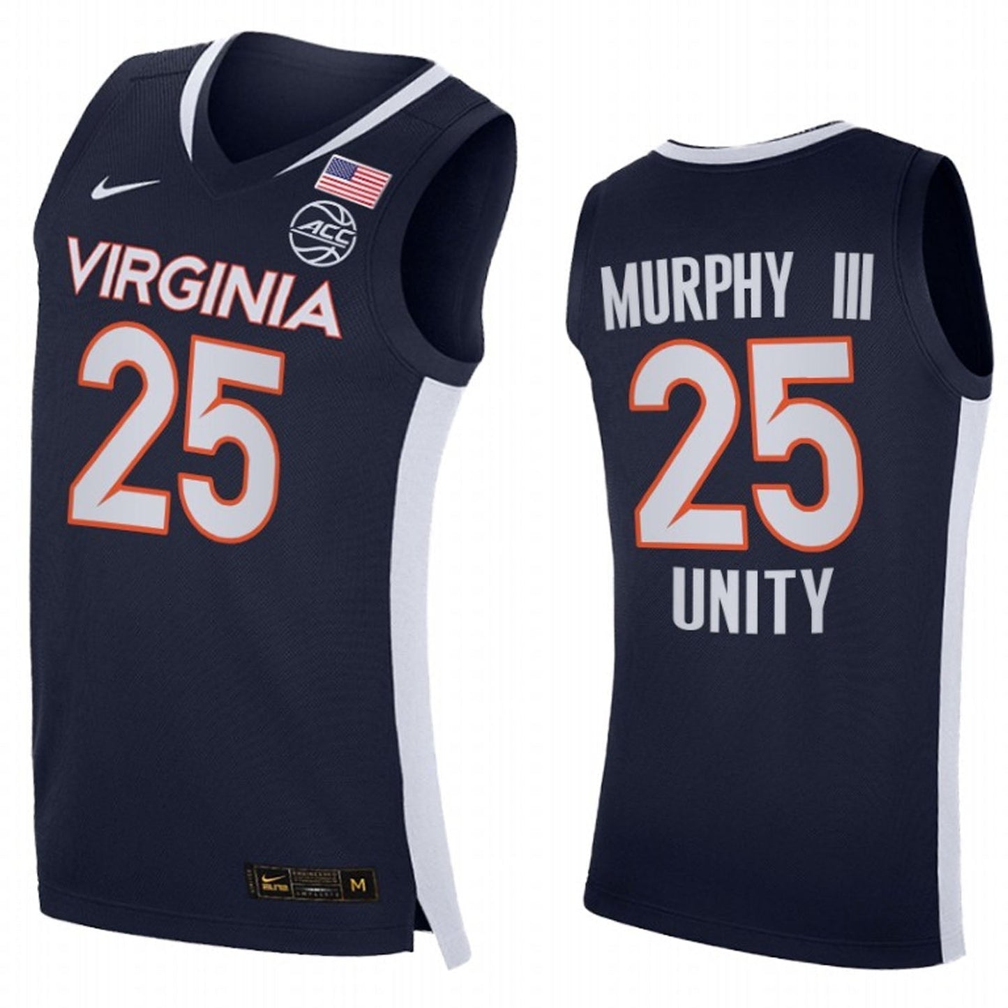 NCAAB Trey Murphy III Virginia Cavaliers 25 Jersey