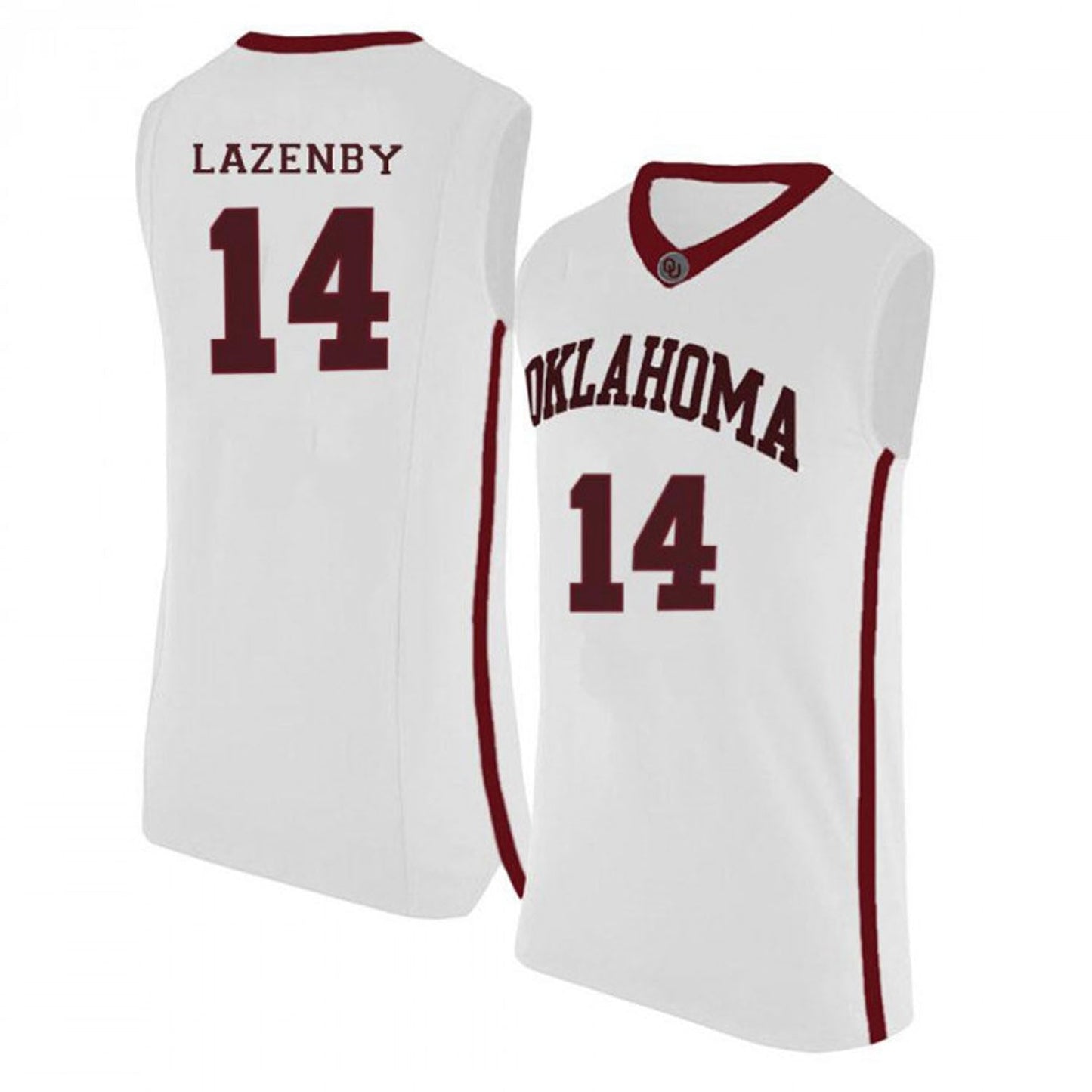 NCAAB Ty Lazenby Oklahoma Sooners 14 Jersey