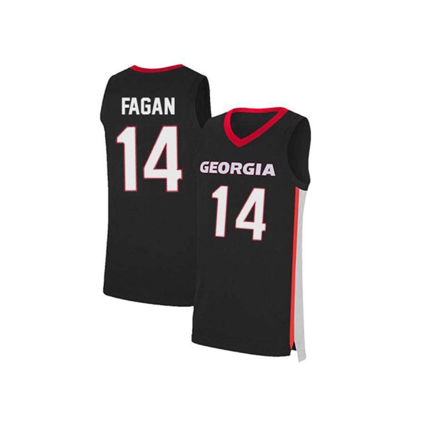 NCAAB Tye Fagan Georgia Bulldogs 14 Jersey