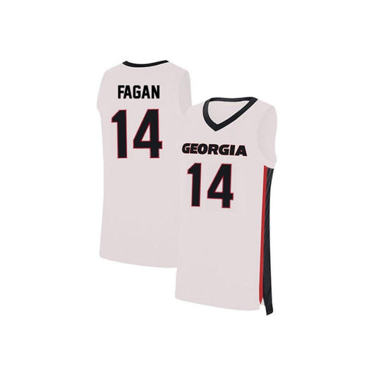 NCAAB Tye Fagan Georgia Bulldogs 14 Jersey