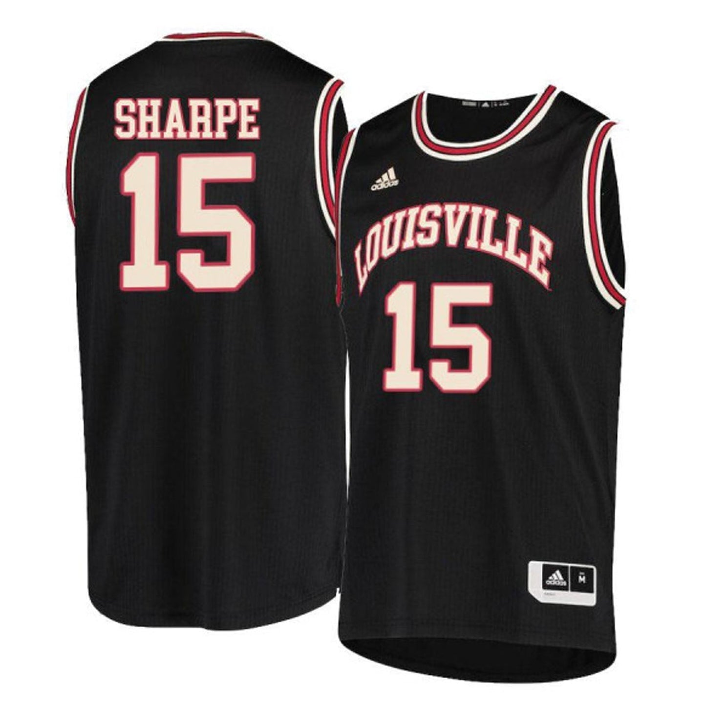 NCAAB Tyler Sharpe Louisville Cardinals 15 Jersey
