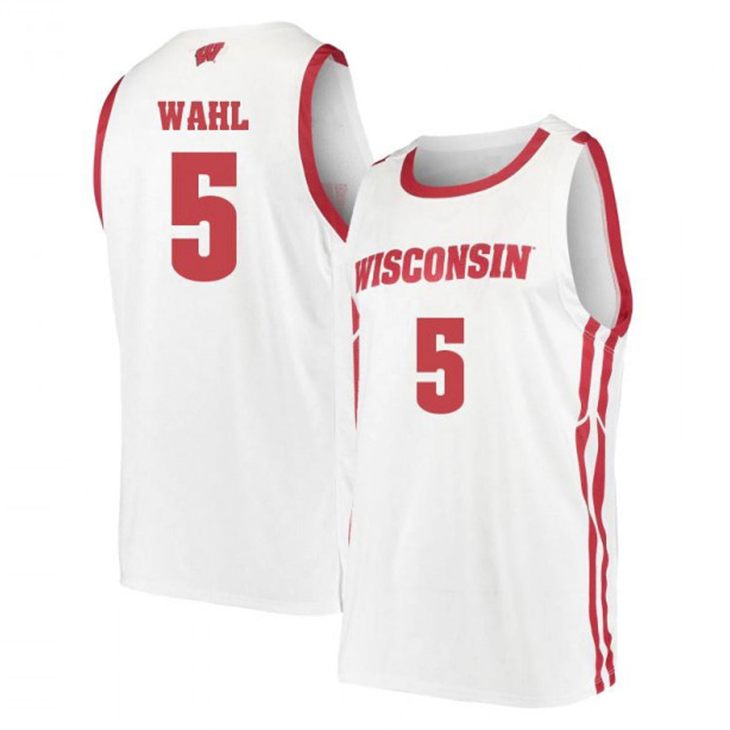 NCAAB Tyler Wahl Wisconsin Badgers 5 Jersey