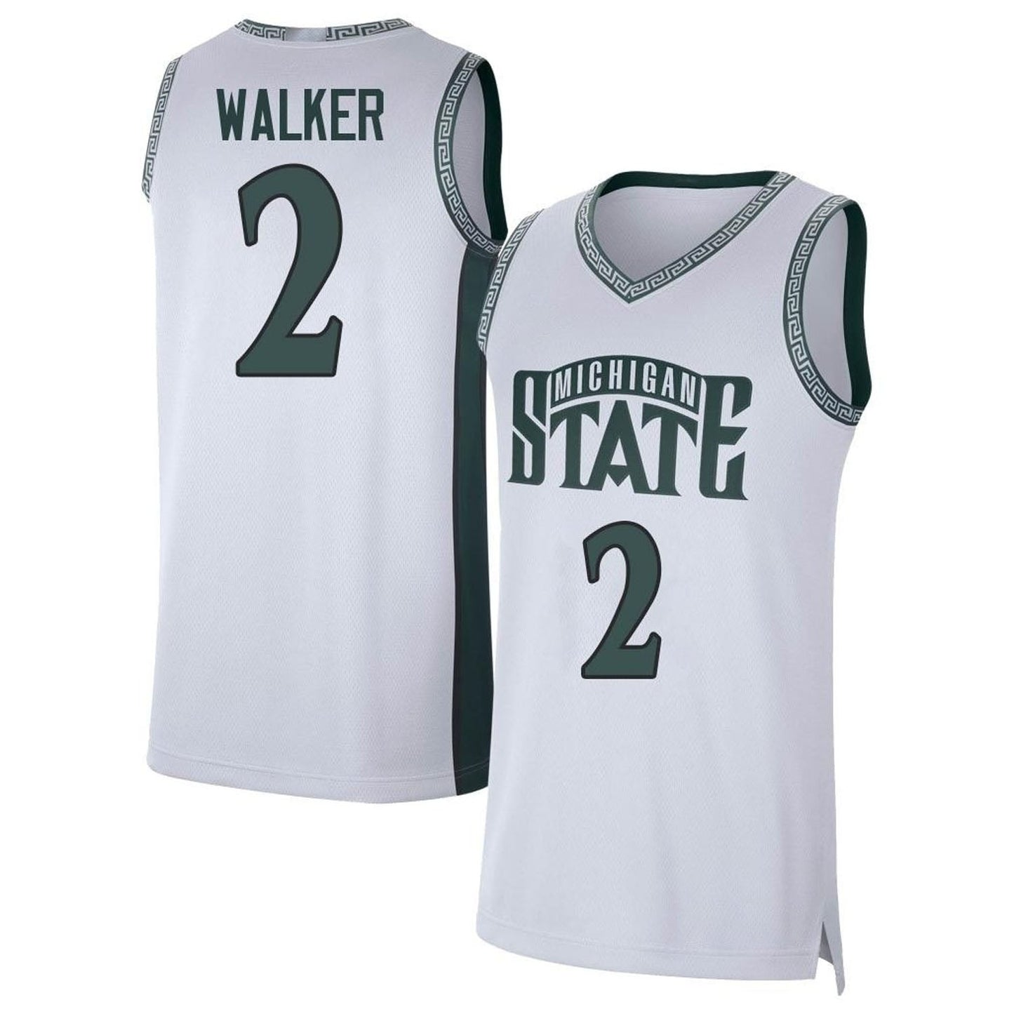 NCAAB Tyson Walker Michigan State Spartans 2 Jersey