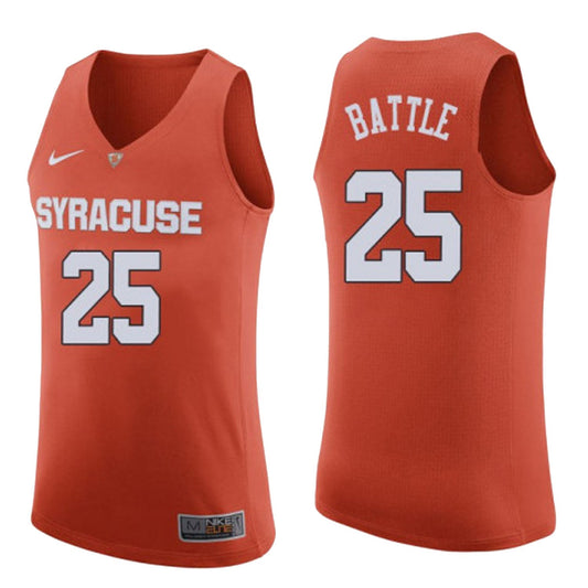 NCAAB Tyus Battle Syracuse Orange 25 Jersey