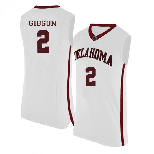 NCAAB Umoja Gibson Oklahoma Sooners 2 Jersey